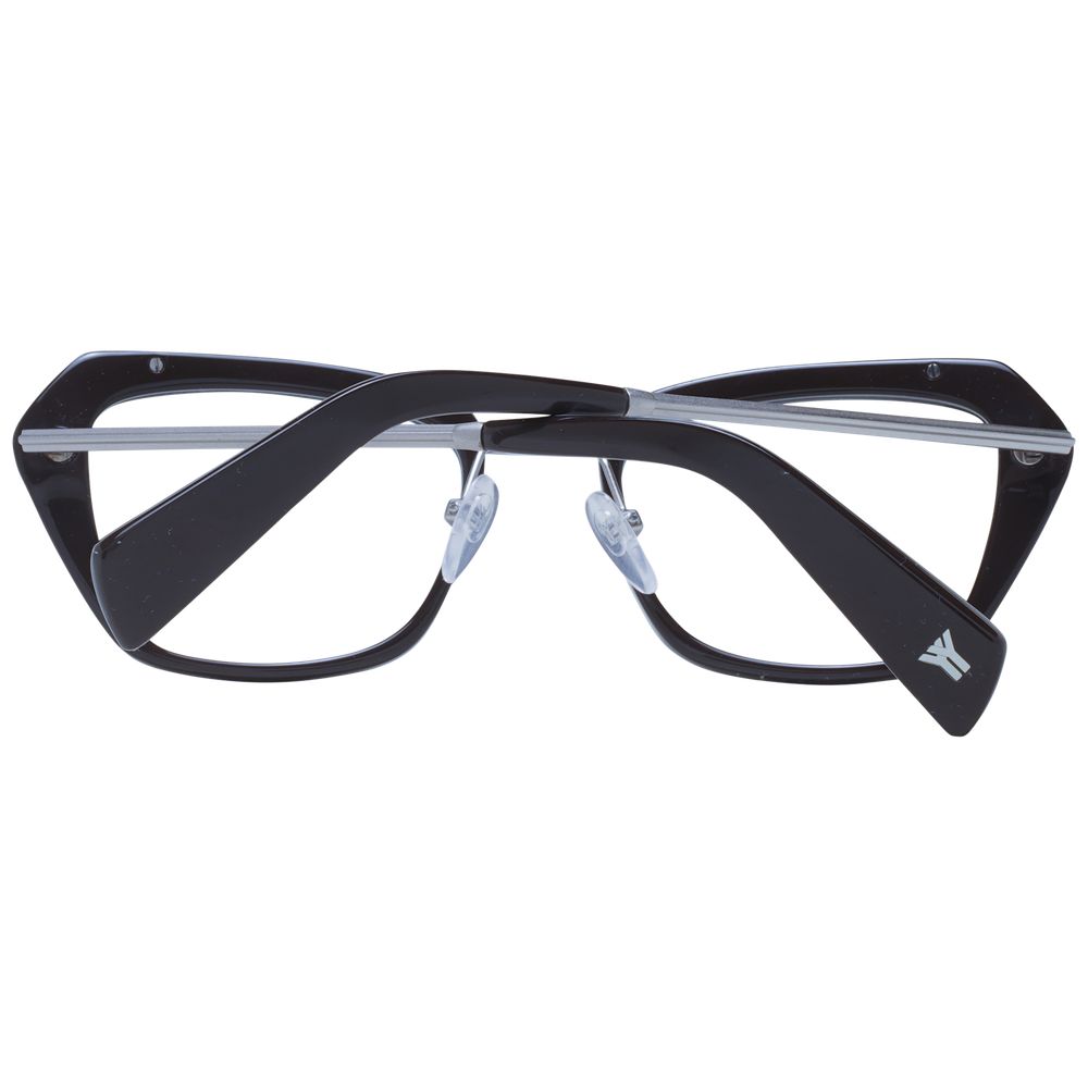 Brille aus schwarzem Metall & Kunststoff