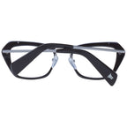 Brille aus schwarzem Metall & Kunststoff