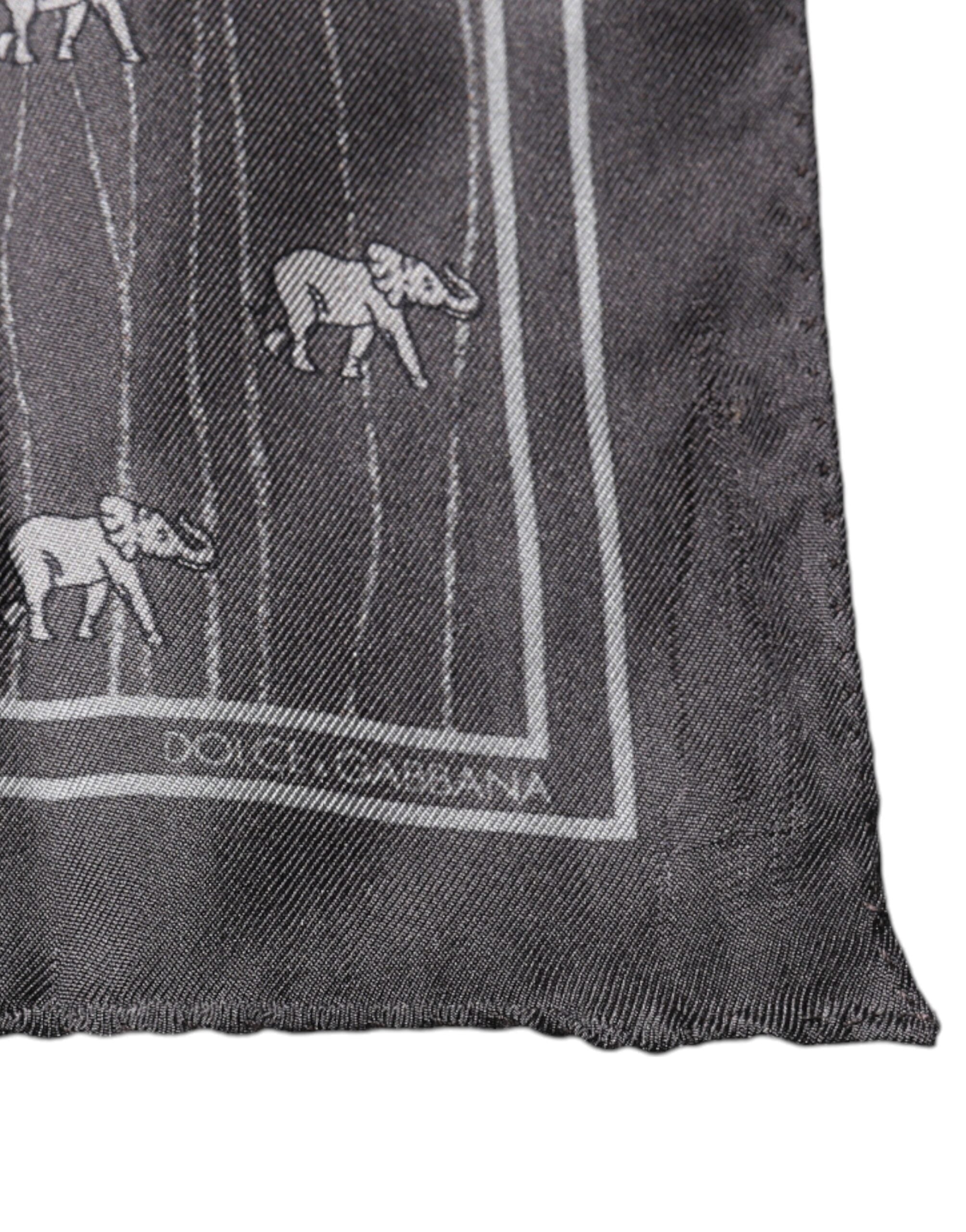 Brown Elephant Fantasy Taschentuch Schal