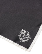 Halstuch mit quadratischem Black Crown Logo