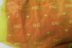 Red Yellow Tulle Mid Waist Panty Underwear