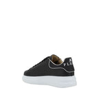 Black Calf Leather Bos Taurus Low Top Sneakers