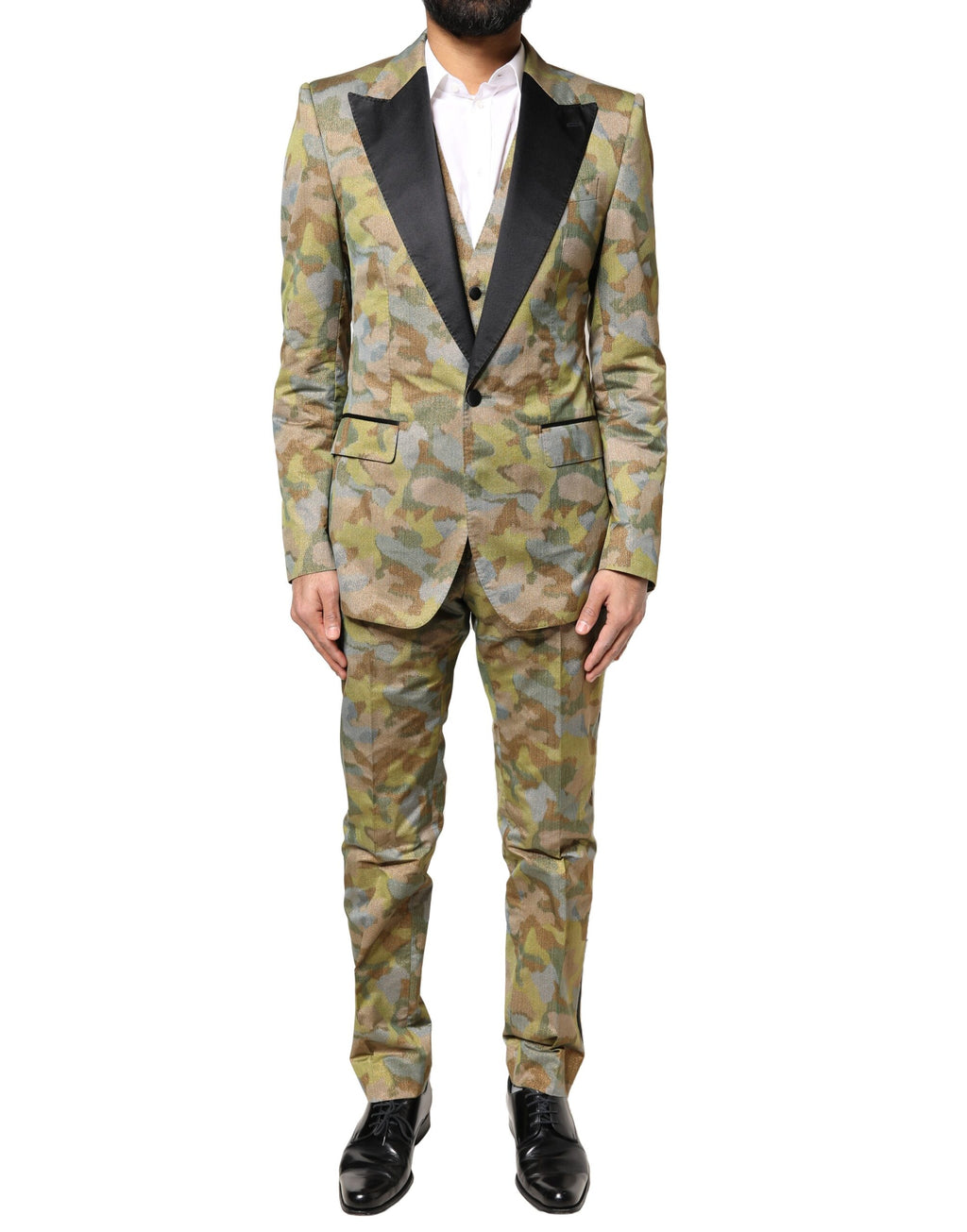 Mehrfarbiger Camouflage-Anzug SICILIA 3-teilig