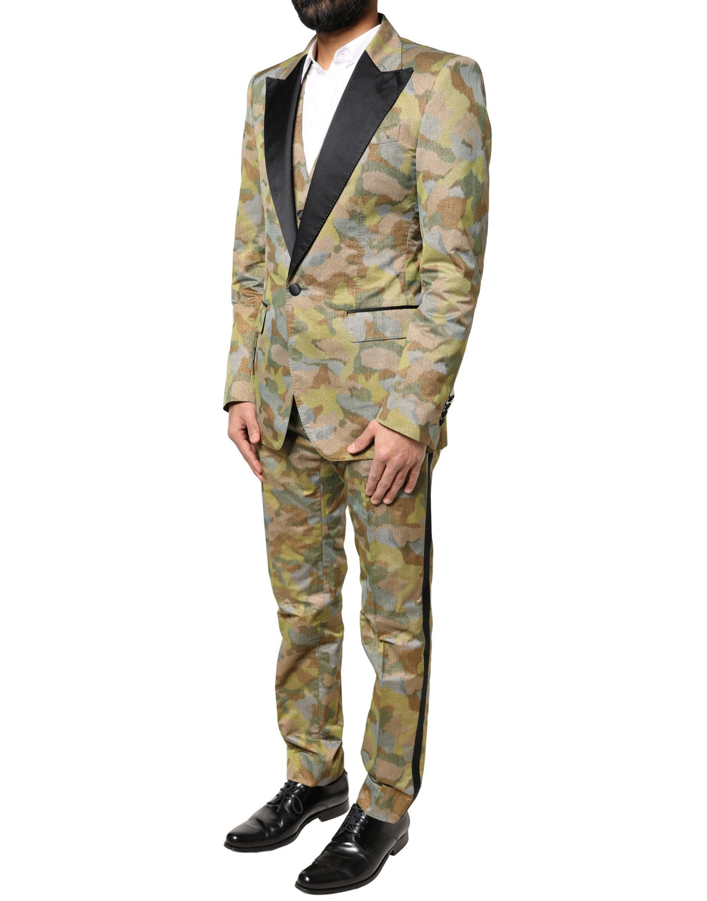 Mehrfarbiger Camouflage-Anzug SICILIA 3-teilig