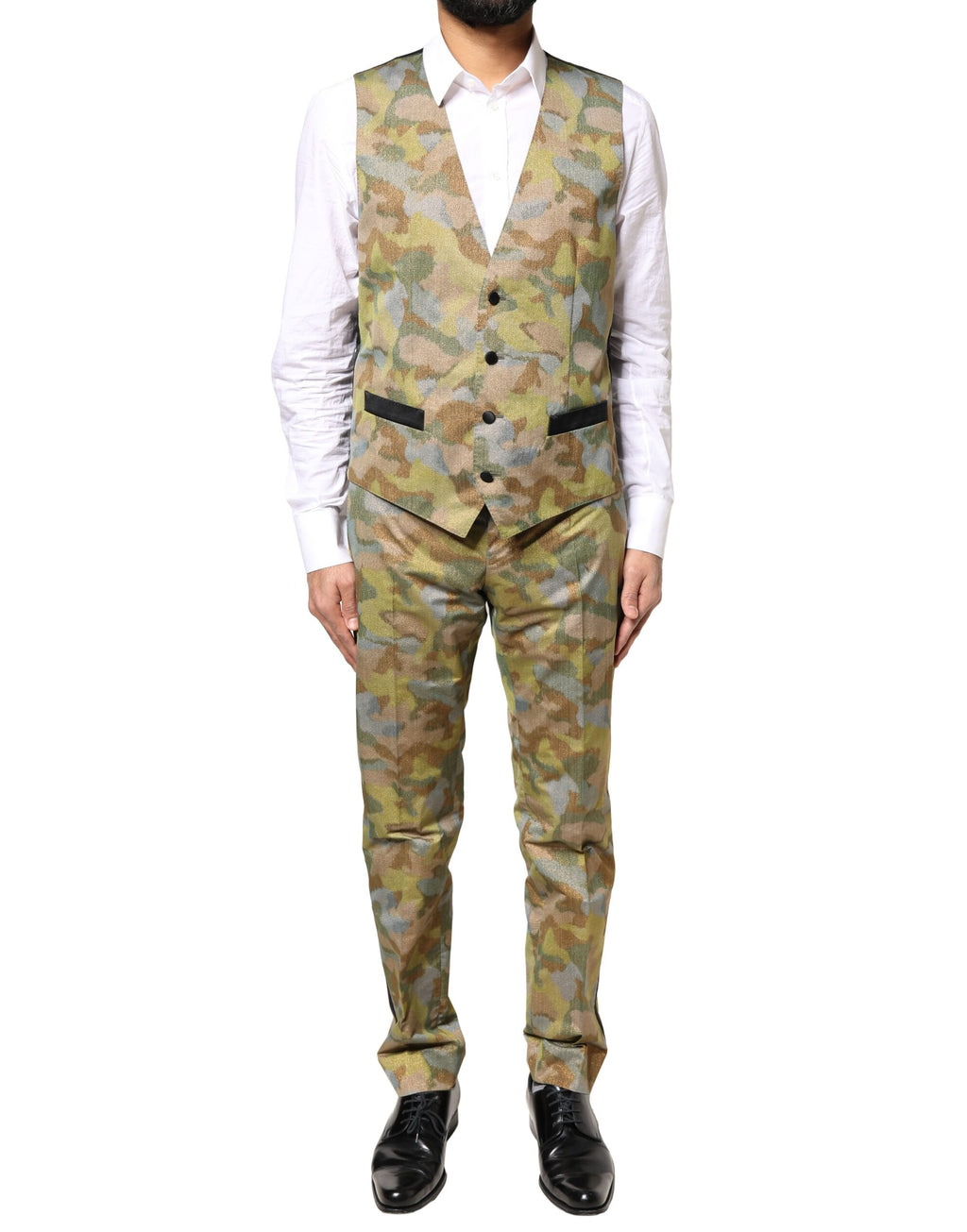 Mehrfarbiger Camouflage-Anzug SICILIA 3-teilig