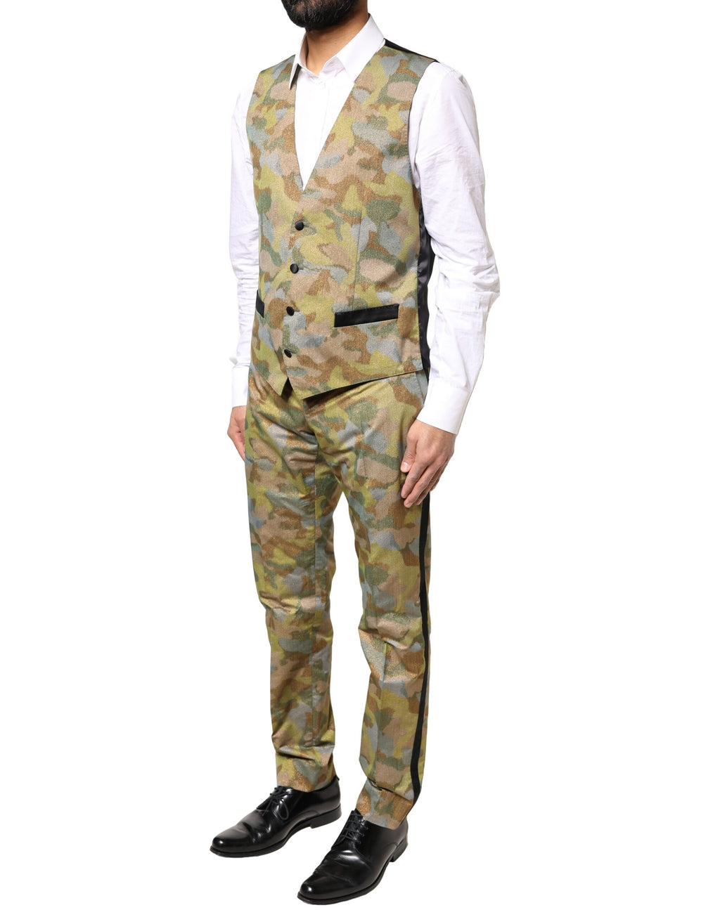 Mehrfarbiger Camouflage-Anzug SICILIA 3-teilig