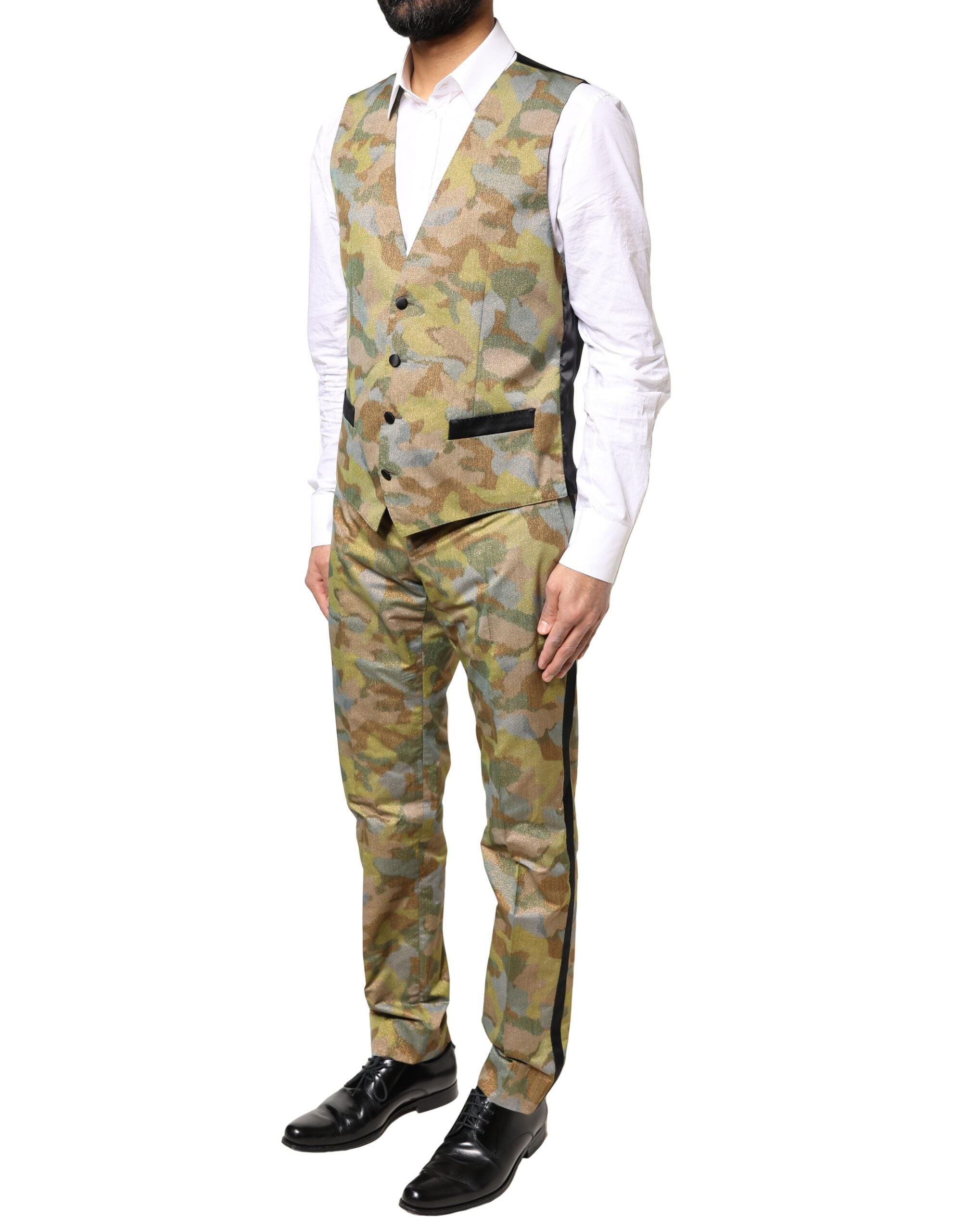 Mehrfarbiger Camouflage-Anzug SICILIA 3-teilig