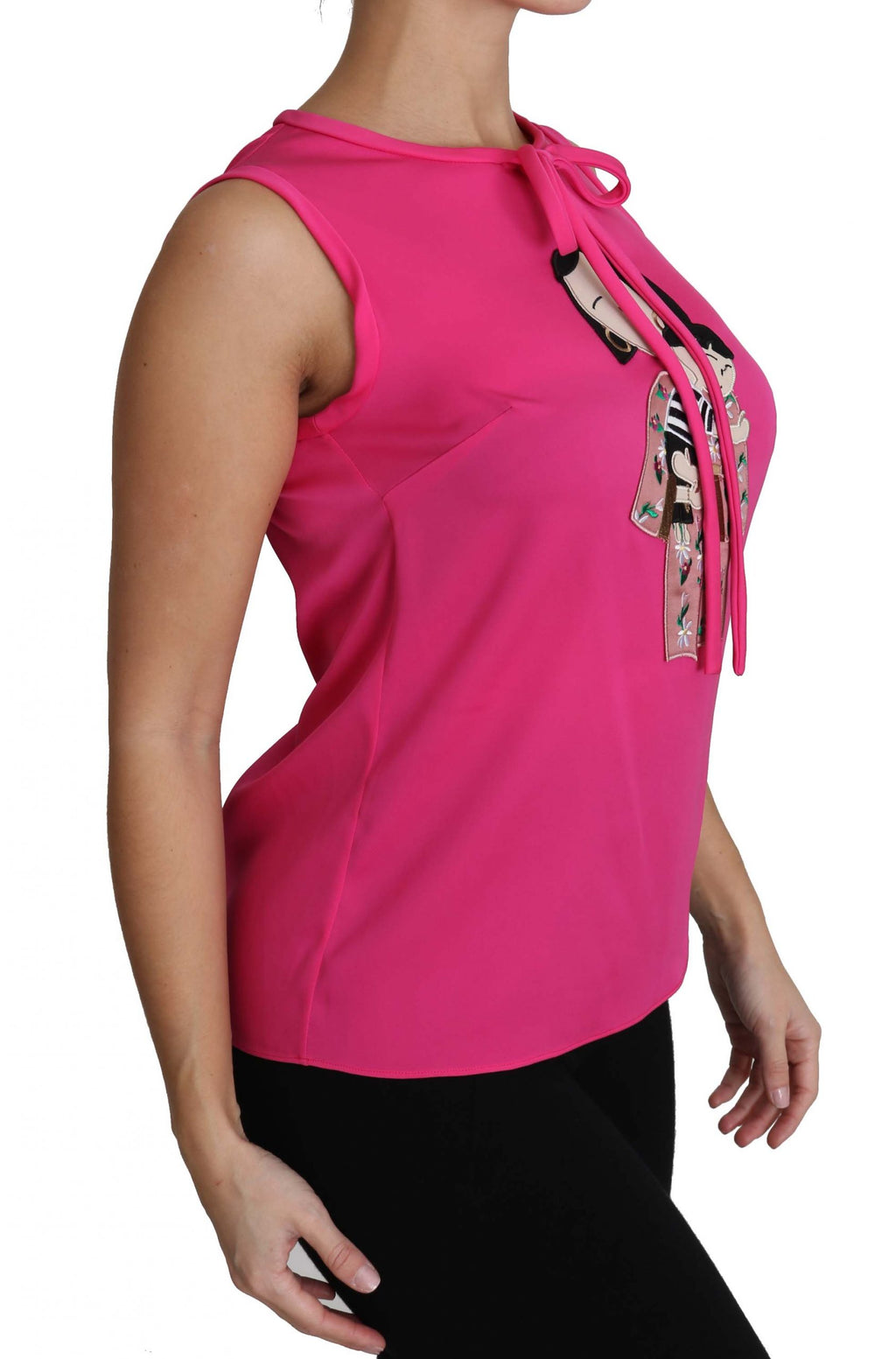 Pink Family Seiden-Tanktop Mama Bluse Top Shirt
