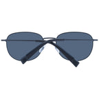 Schwarze Metallsonnenbrille