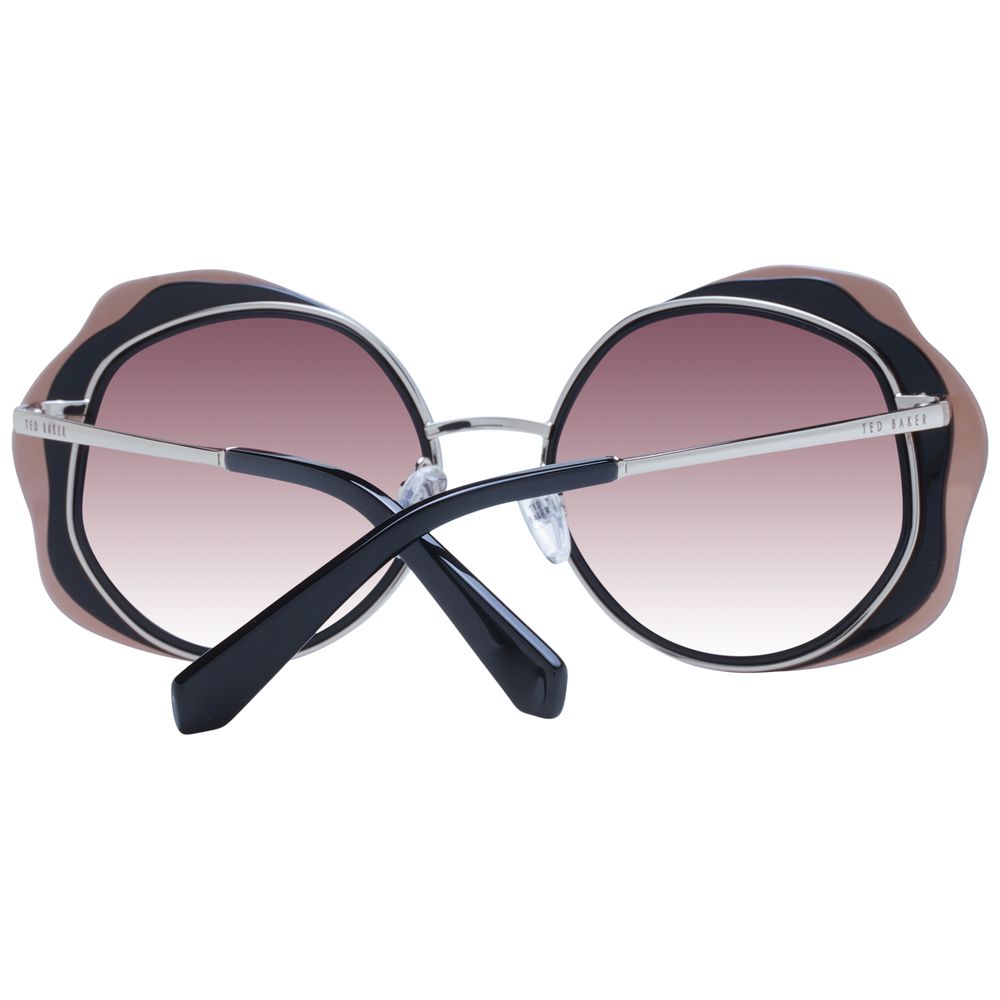 Sonnenbrille aus schwarzem Azetat