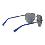 Gray Metal Sunglasses