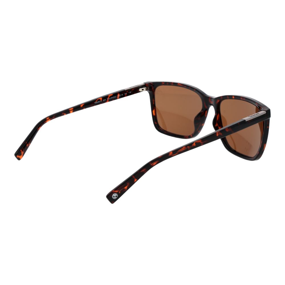 Braune Sonnenbrille aus Kunststoff