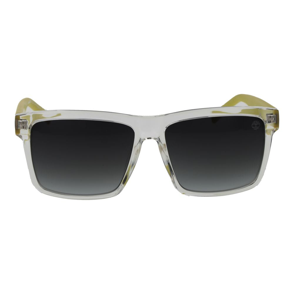 Weiße Sonnenbrille aus Kunststoff