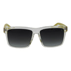 Weiße Sonnenbrille aus Kunststoff