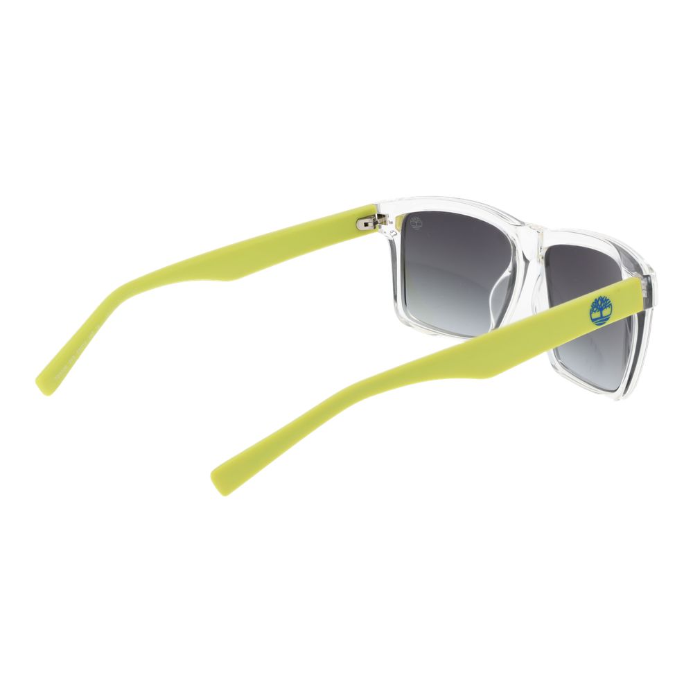 Weiße Sonnenbrille aus Kunststoff