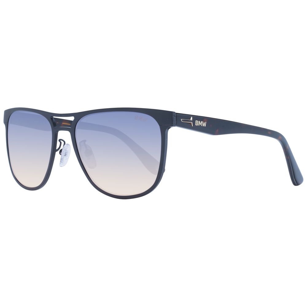 Sonnenbrille aus schwarzem Aluminium