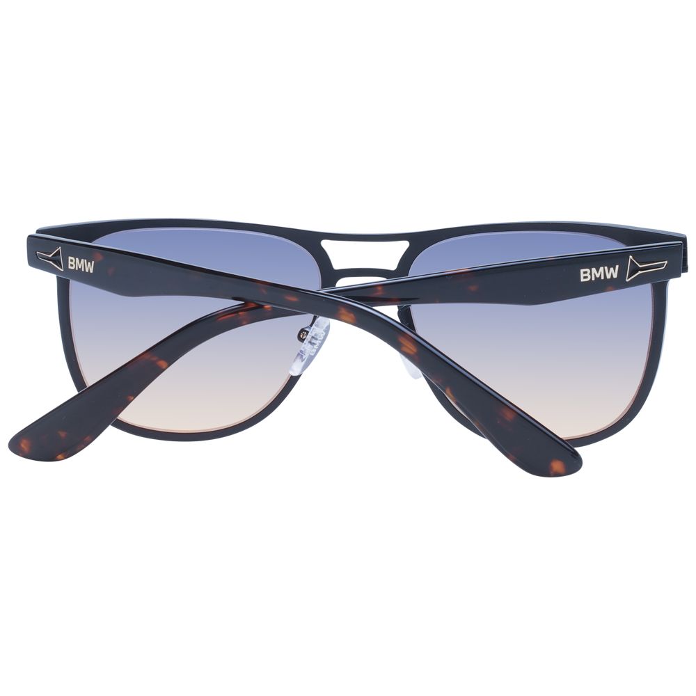Sonnenbrille aus schwarzem Aluminium