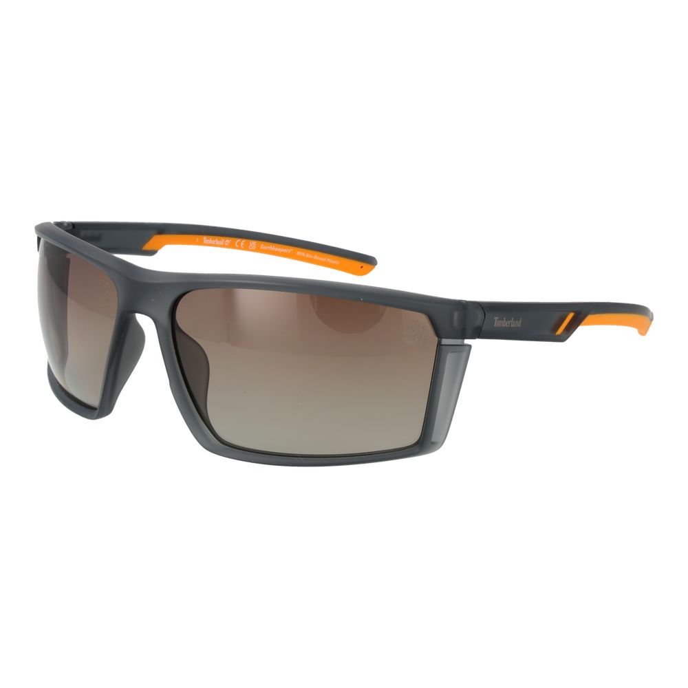 Graue Sonnenbrille aus Kunststoff