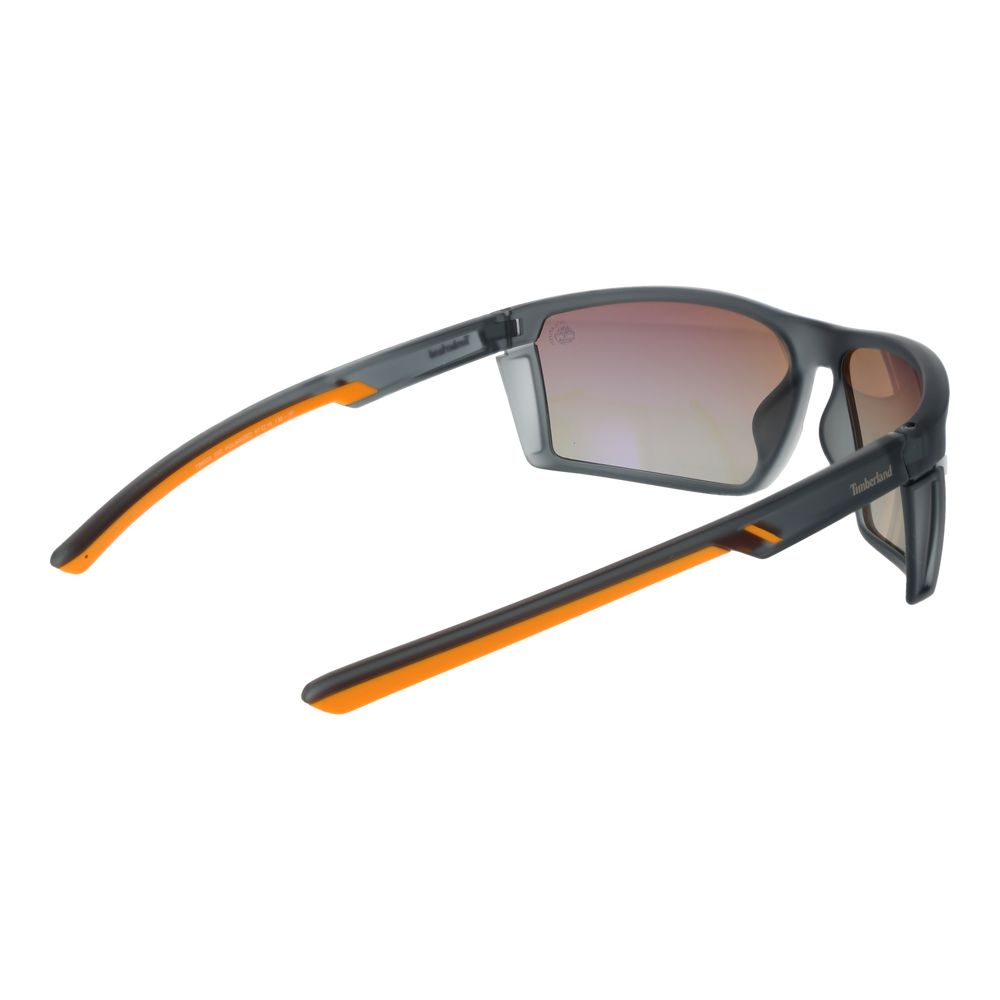 Graue Sonnenbrille aus Kunststoff