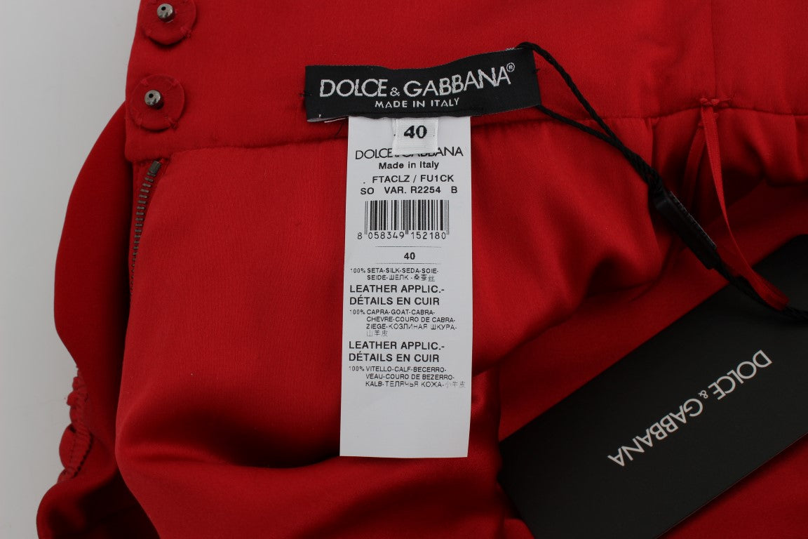 Rote Seidenrosen Sizilien Shorts
