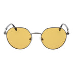Sonnenbrille aus silbernem Metall