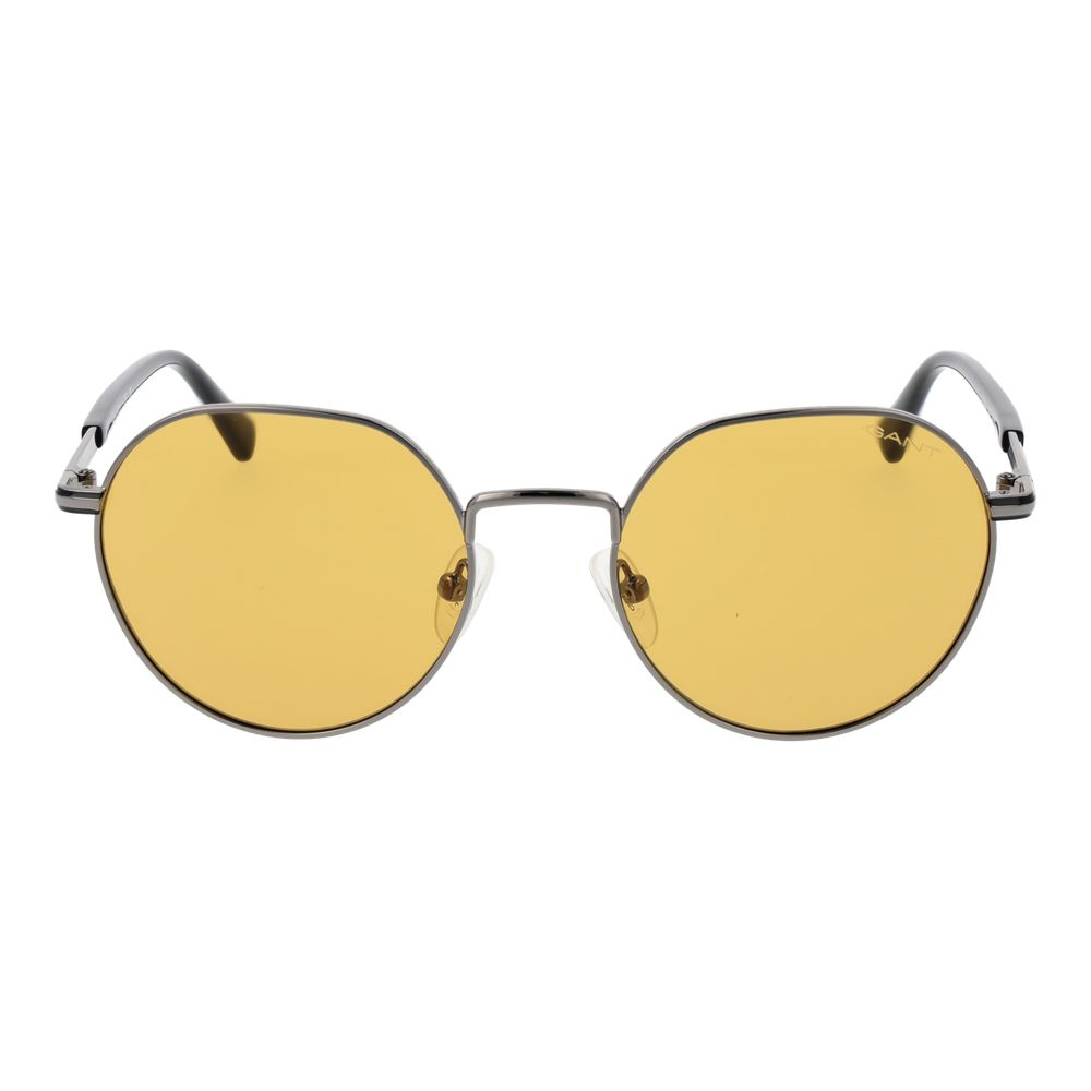 Sonnenbrille aus silbernem Metall