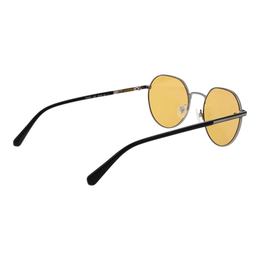 Sonnenbrille aus silbernem Metall
