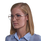 Brille aus Rotgoldmetall (Fassung)