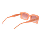 Rosa Azetat-Sonnenbrille