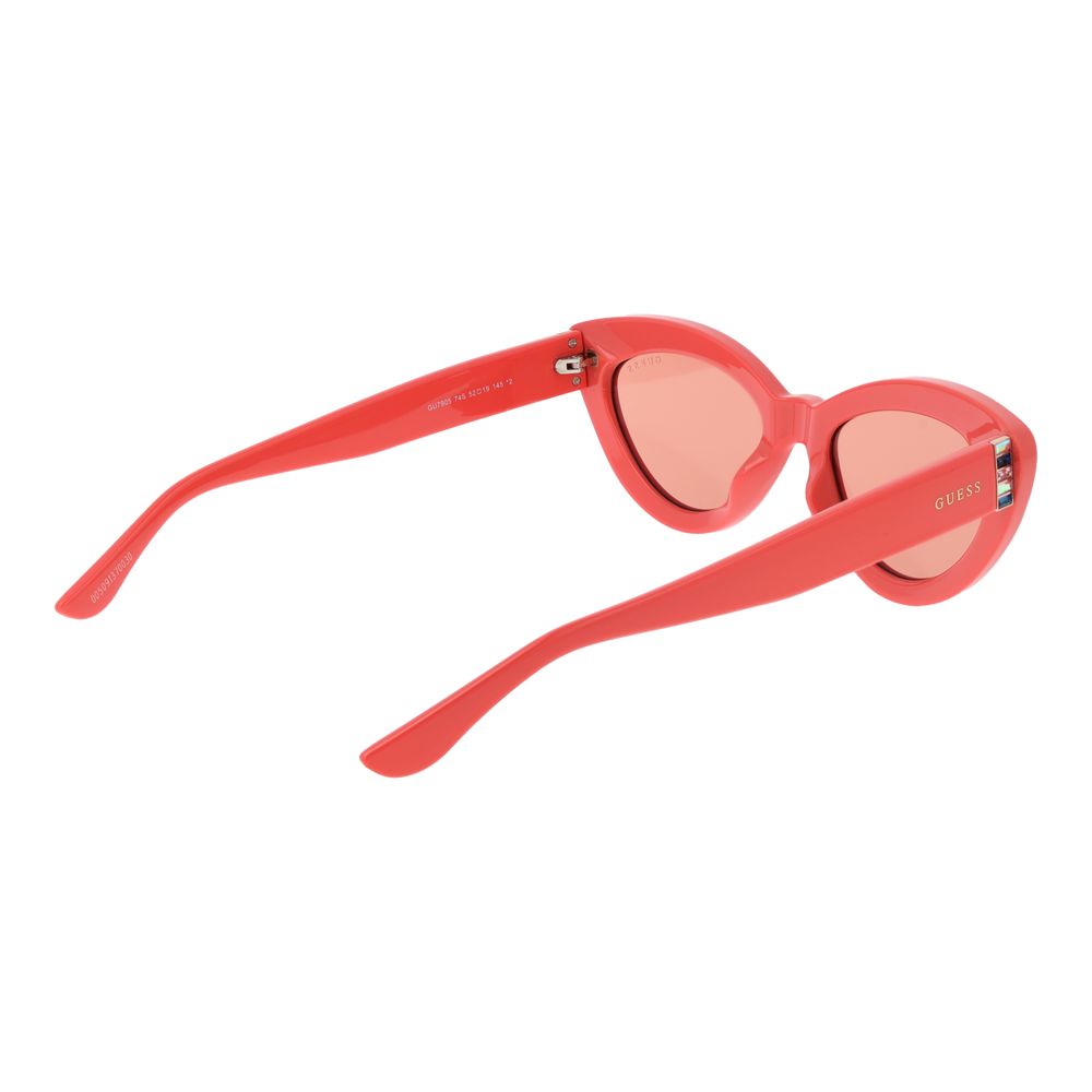 Rosa Plastiksonnenbrille