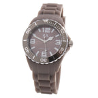 Brown Rubber Sport Watch