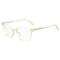 Cremefarbene Azetatbrille (Fassungen)