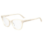 Cremefarbene Azetatbrille (Fassungen)