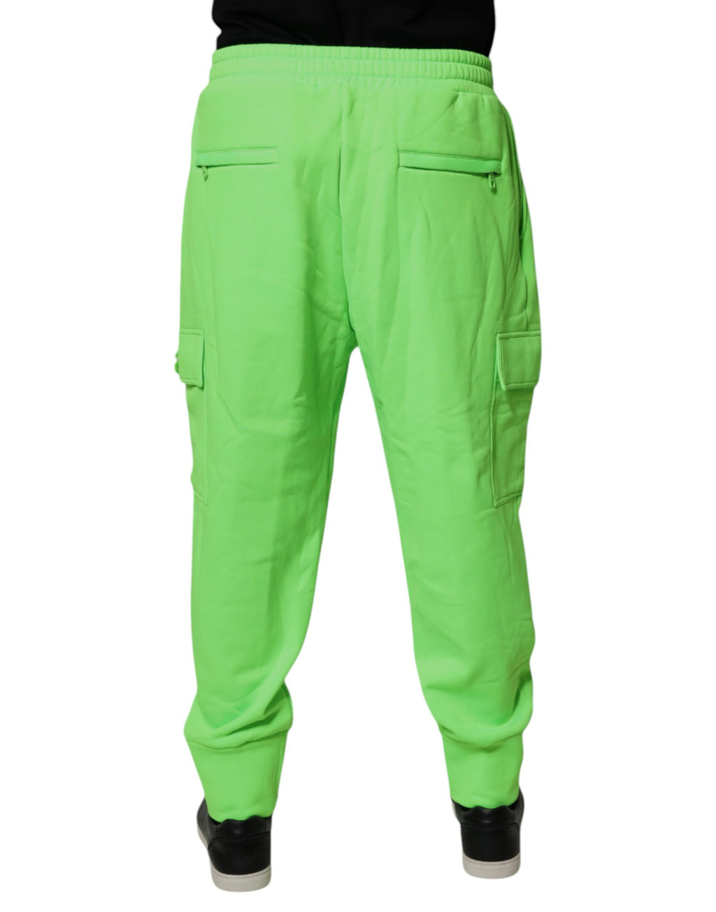 Neon Green Cargo Jogger Herren Sweatpants Hose