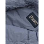 Blue Polyester Coat