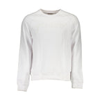 White Cotton Men Sweatshirt