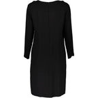 Black Viscosa Women's Dress