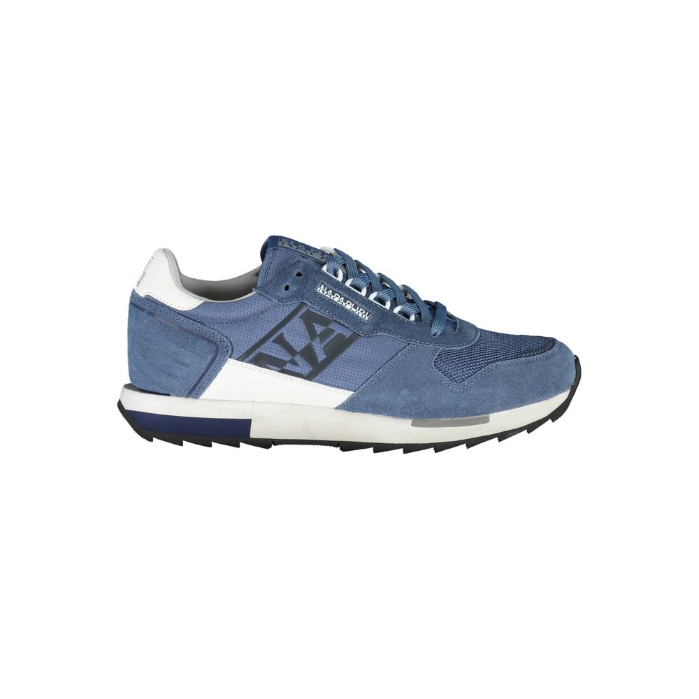 Blauer Sneaker aus Polyester