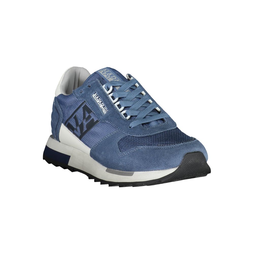 Blauer Sneaker aus Polyester