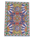 Multicolor Carretto Siciliano Envelope Post Card Holder