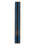 Gold-Tone Brass Logo Branded Tie Clip Bar