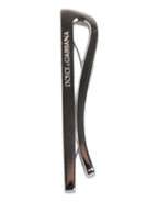 Krawattennadel aus Messing in Silberoptik mit Logo
