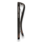 Krawattennadel aus Messing in Silberoptik mit Logo