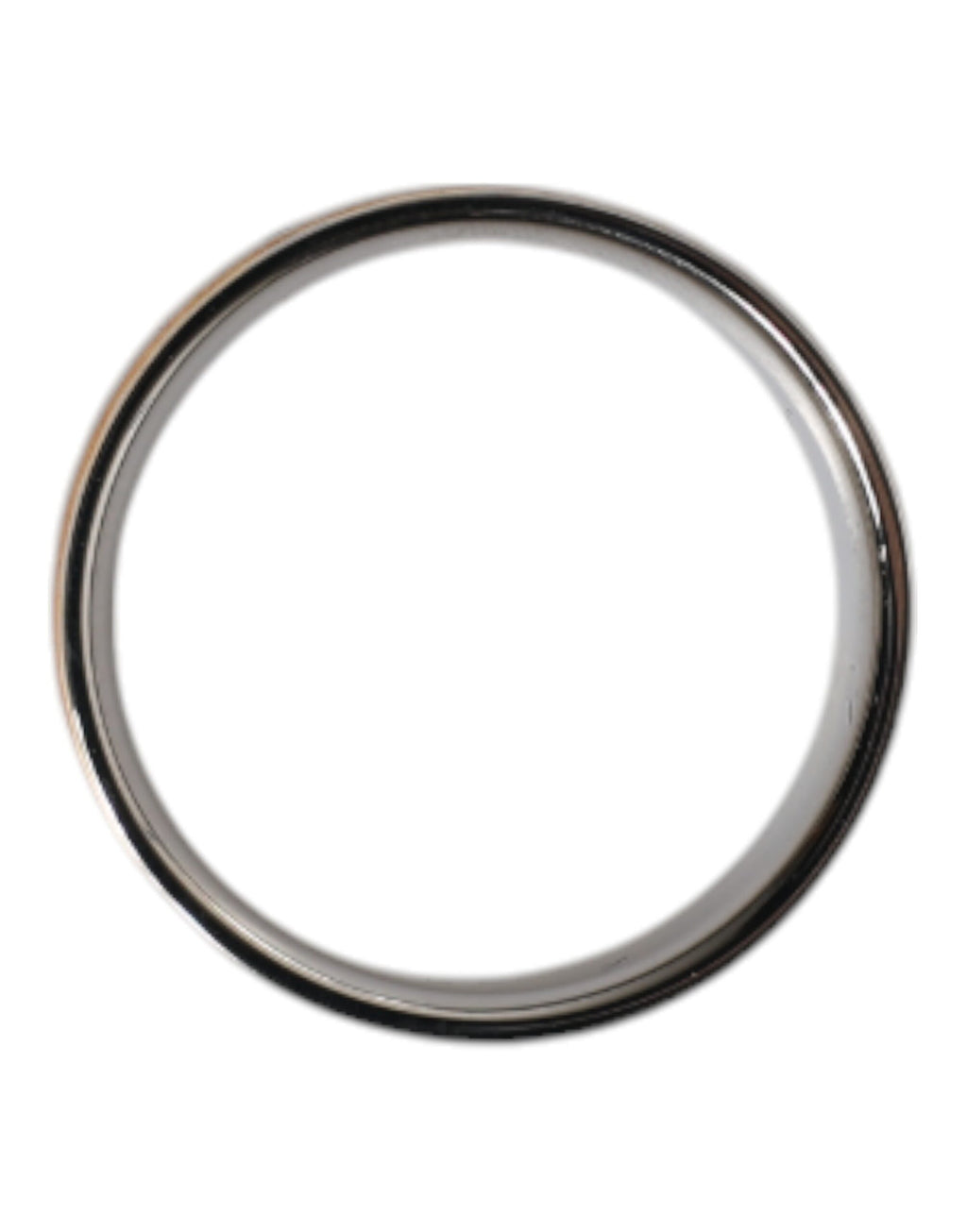 Gold Silberfarbener Ring aus echtem Messing mit DG Logo