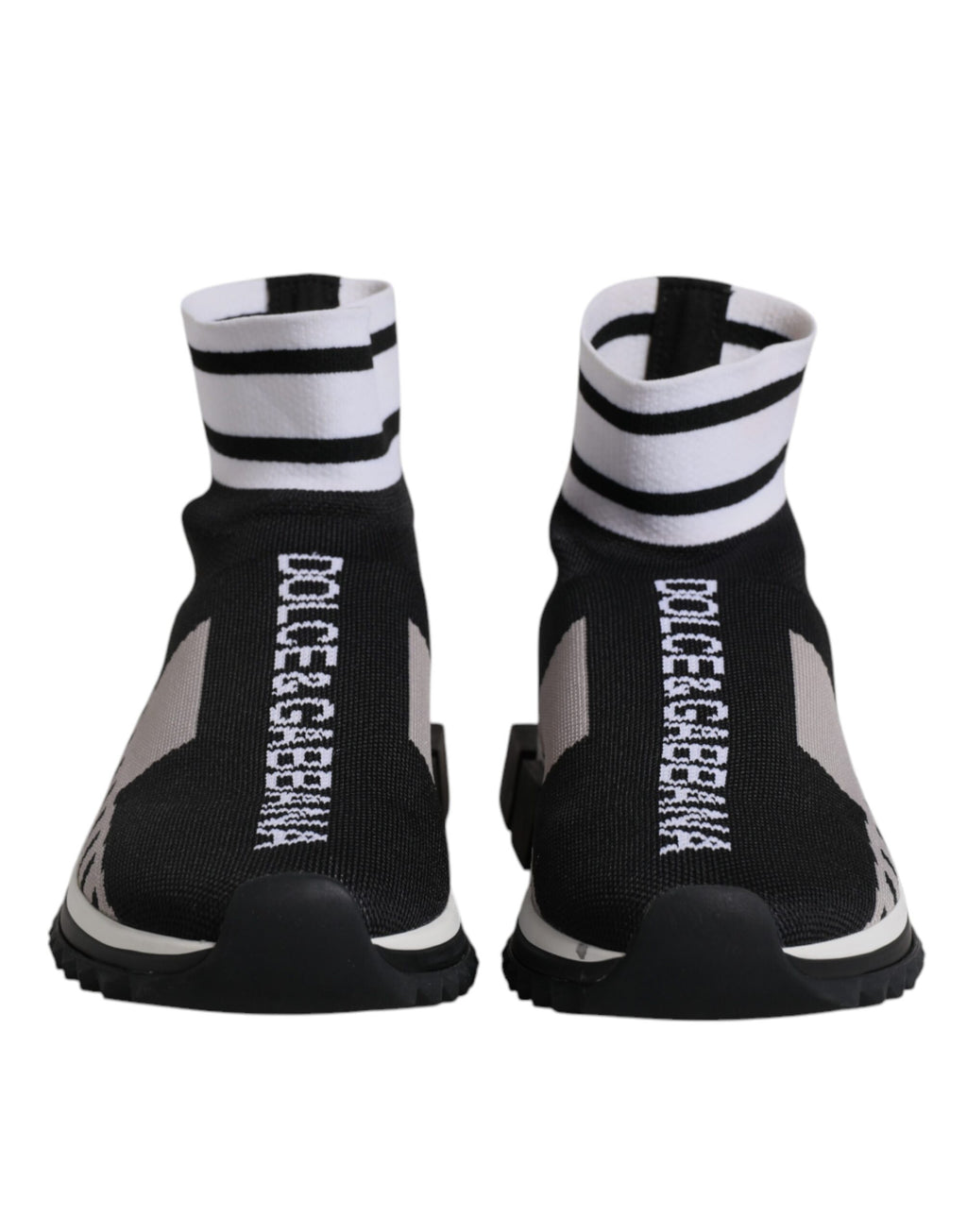 Black Grey Sorrento Socks Women Sneakers Shoes