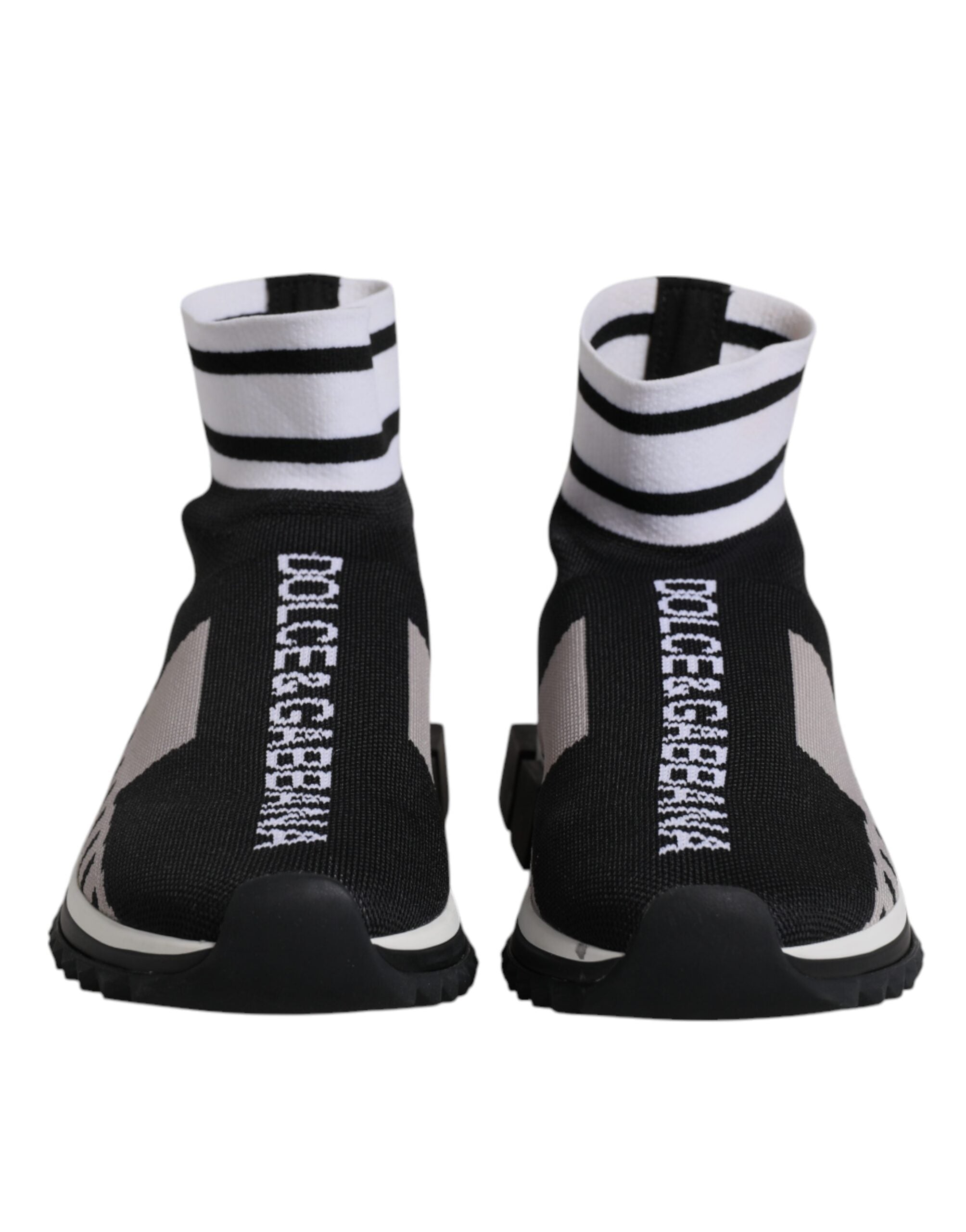 Black Grey Sorrento Socks Women Sneakers Shoes