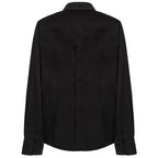 Black Cotton Dress Shirt