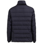 Blue Polyester Coat