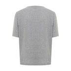 Gray Cotton T-Shirt