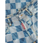 Blue Cotton Relaxed Fit Jeans